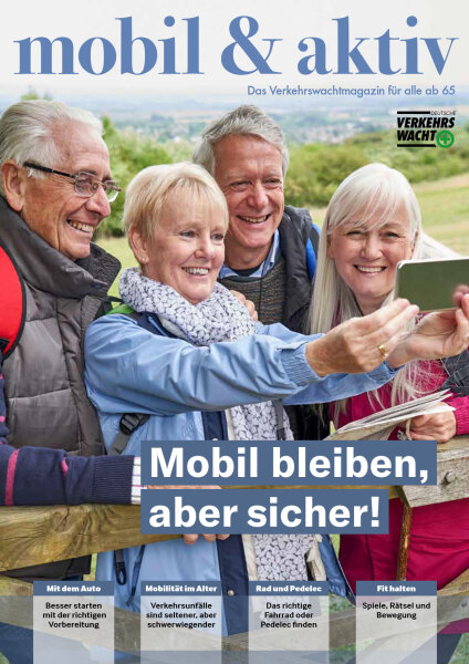 Brosch&uuml;re &bdquo;mobil & aktiv" (Magazin, A4)