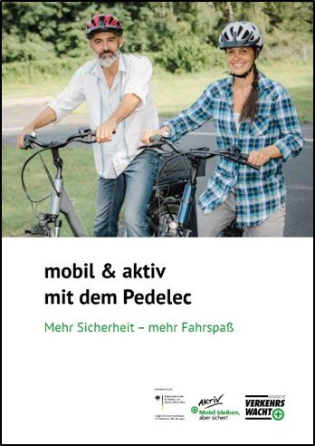 Broschüre "mobil & aktiv mit dem Pedelec" (A5)