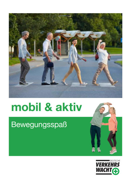 Broschüre "mobil & aktiv Bewegungsspaß" (A5)
