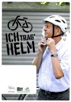 Plakat "Ich trag Helm-Erwachsene" (A1)